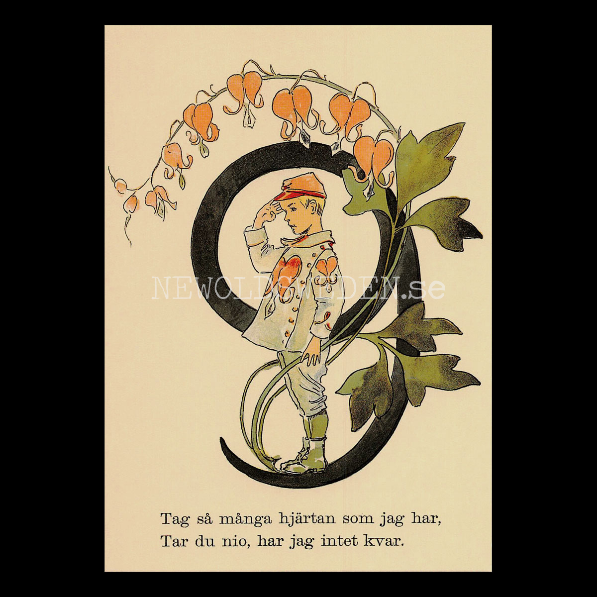Blomstersiffor NIO - Ottilia Adelborg - 400