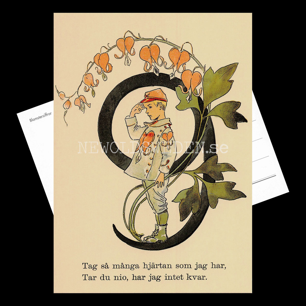 Blomstersiffor NIO - Ottilia Adelborg - 400 - 3