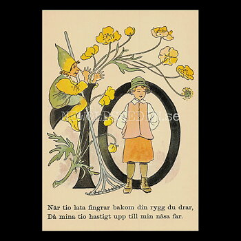 Blomstersiffor TIO - Ottilia Adelborg - 400