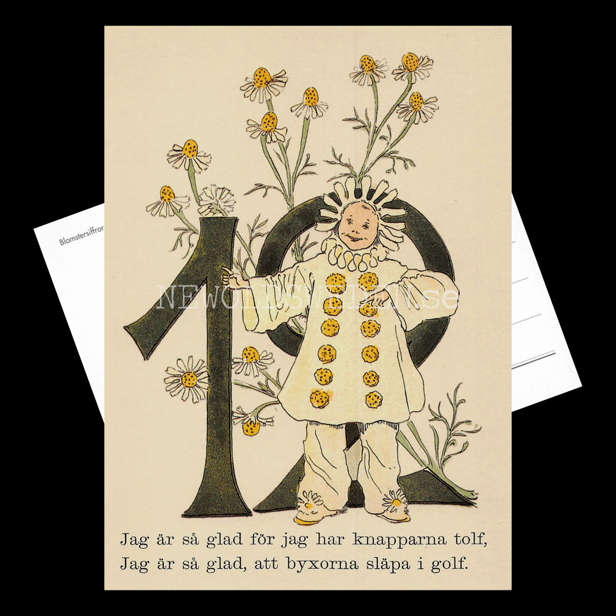 Blomstersiffor TOLV - Ottilia Adelborg - 400 - 3