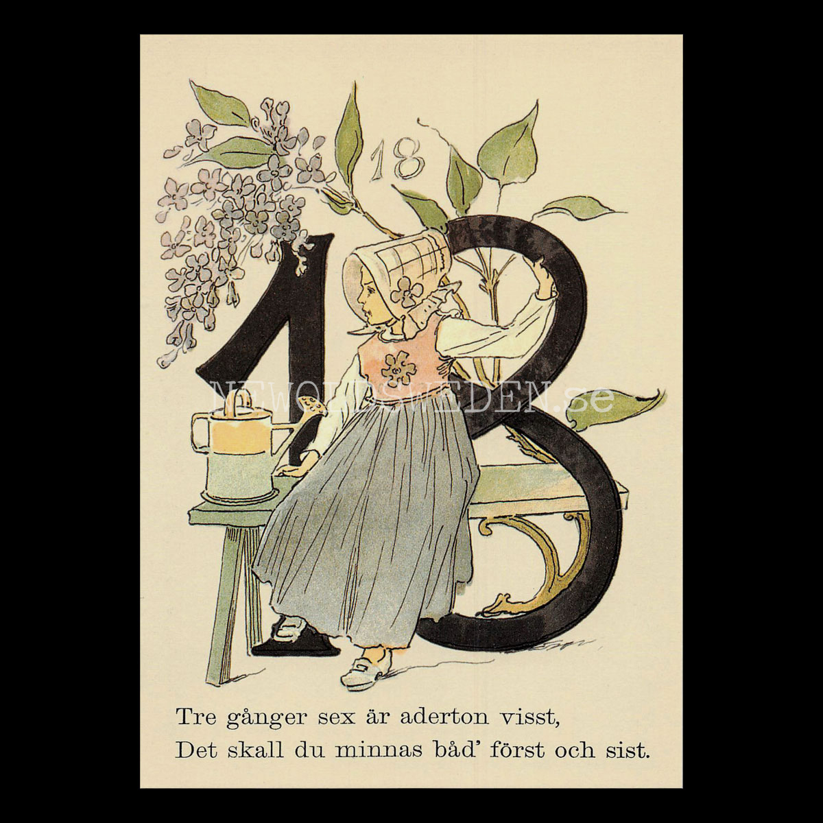 Blomstersiffor ARTON - Ottilia Adelborg - 400