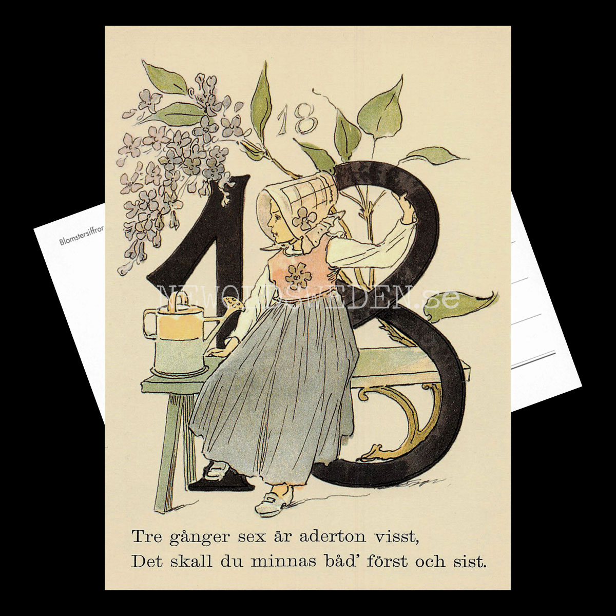 Blomstersiffor ARTON - Ottilia Adelborg - 400 - 3