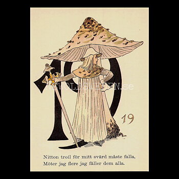 Blomstersiffor NITTON - Ottilia Adelborg - 400