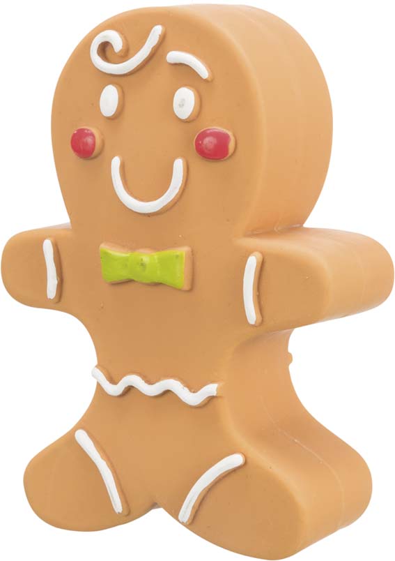Trixie Xmas Gingerbread Latex Figurer 11cm  - 4