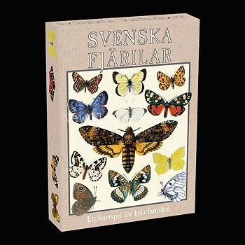 Svenska Fjärilar kortspel