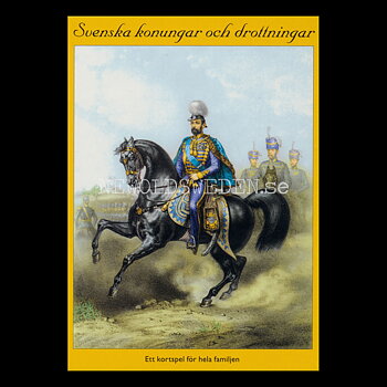 Svenska konungar och drottningar - kortspel