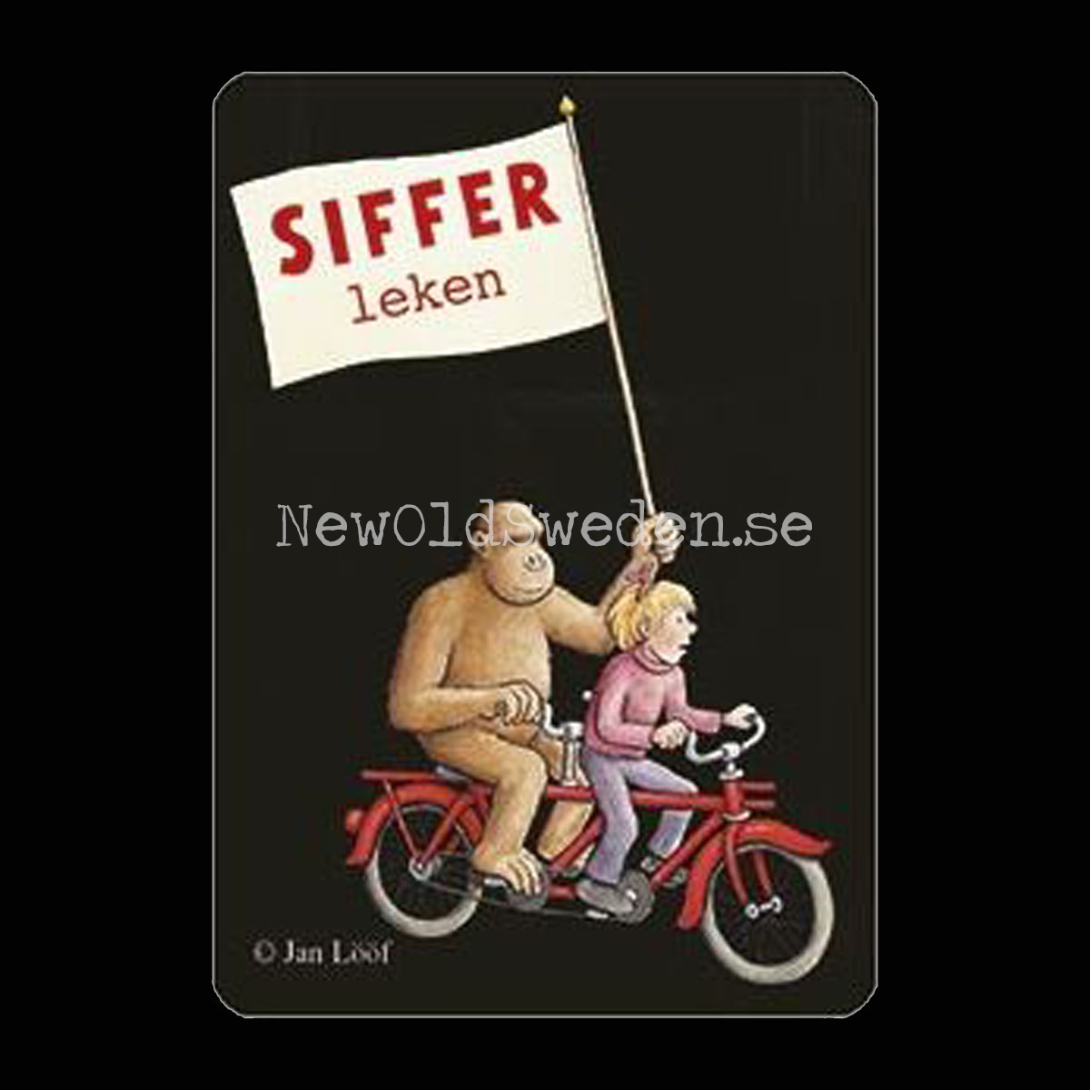 Sifferleken - Jan Lööf - kortspel - K11