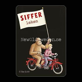 Sifferleken - Jan Lööf - kortspel - K11
