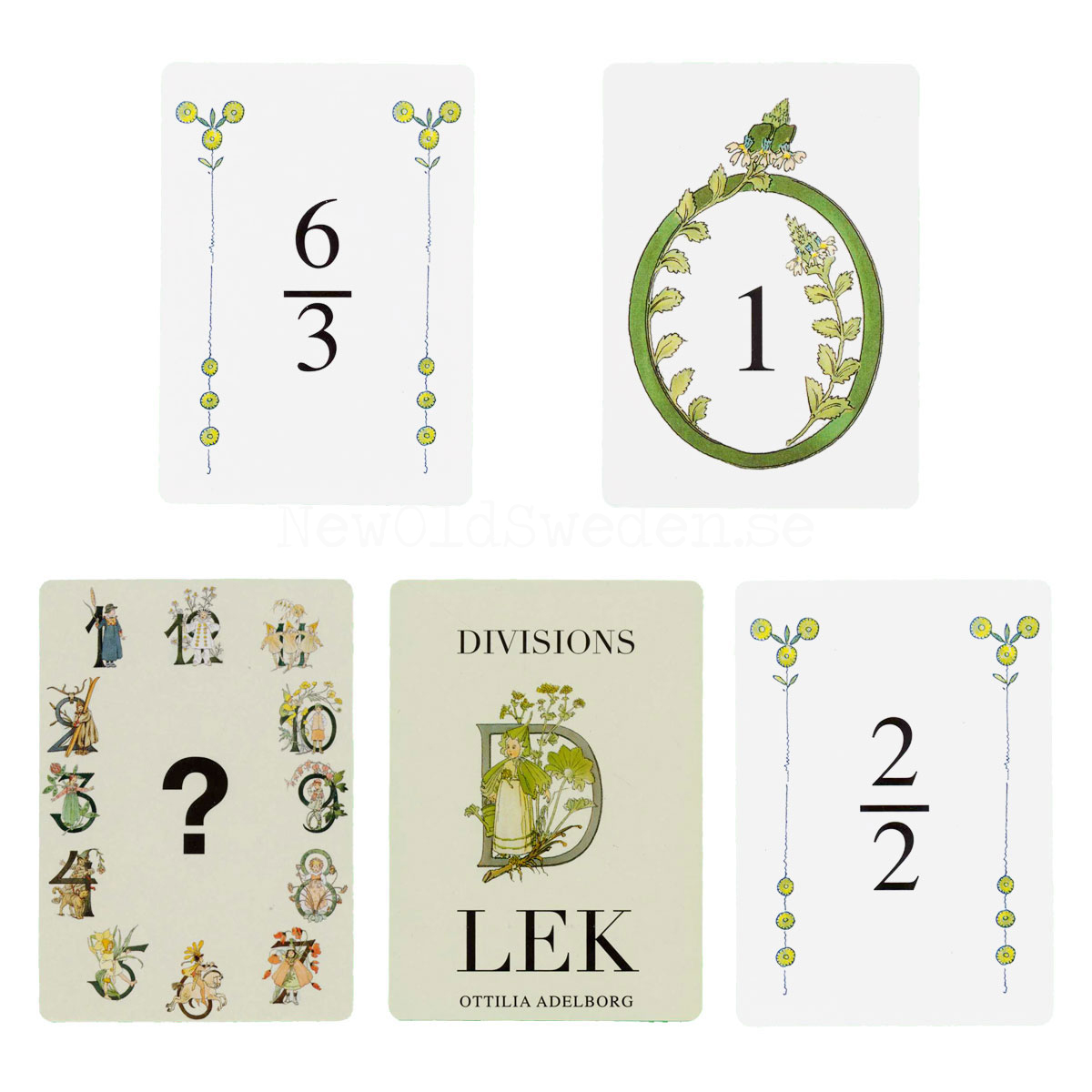 Divisions LEK - Ottilia Adelborg kortspel - K10 - 2