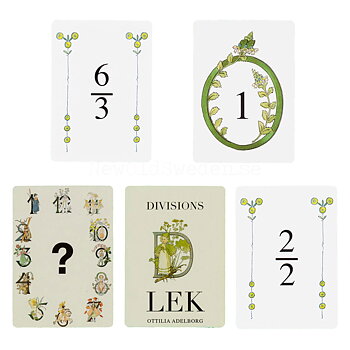Divisions LEK - Ottilia Adelborg kortspel - K10