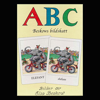 ABC - Elsa Beskows bildskatt - kortspel