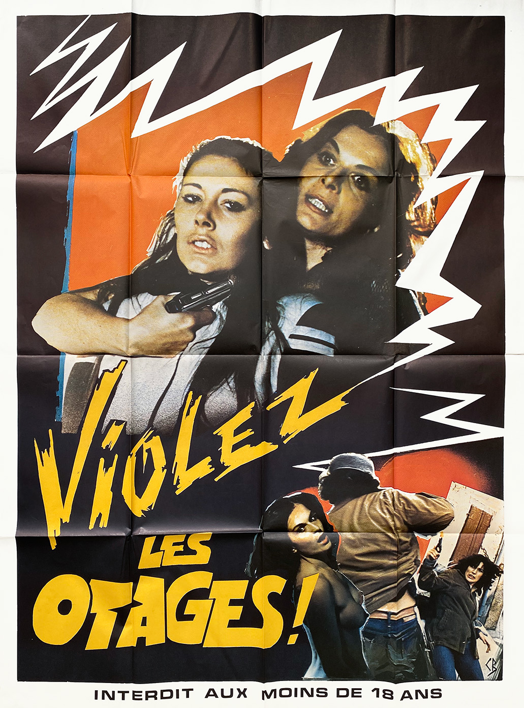 VIOLEZ LES OTAGES / ESCAPE FROM WOMEN'S PRISON (120 x 160 CM)