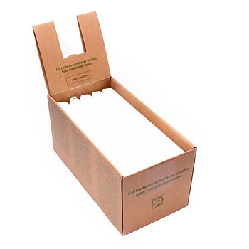 Doftfritt middagsljus vitt stearin  -- 23X2 Cm - 25 St.