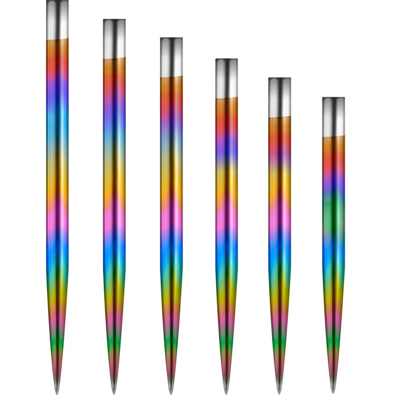 Mission Dartpoints Glide Rainbow 30mm