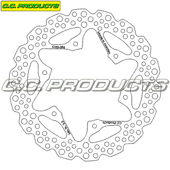 Bromsskiva Bak 240 mm - YAMAHA