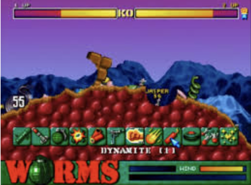 Worms - PS1 - gameretro.se