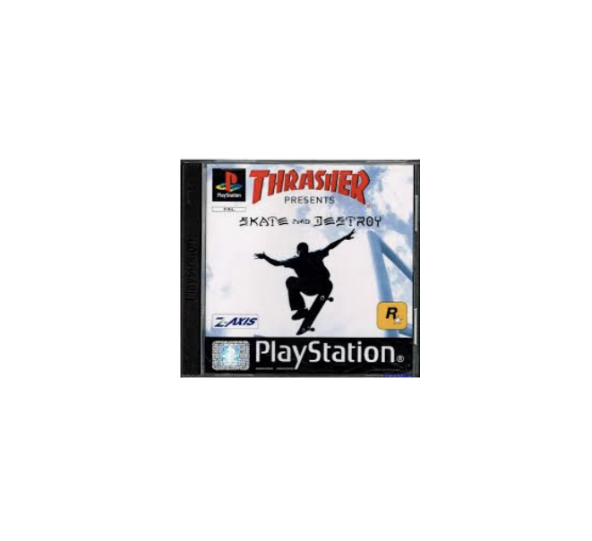 Thrasher - skate and destroy - PS1