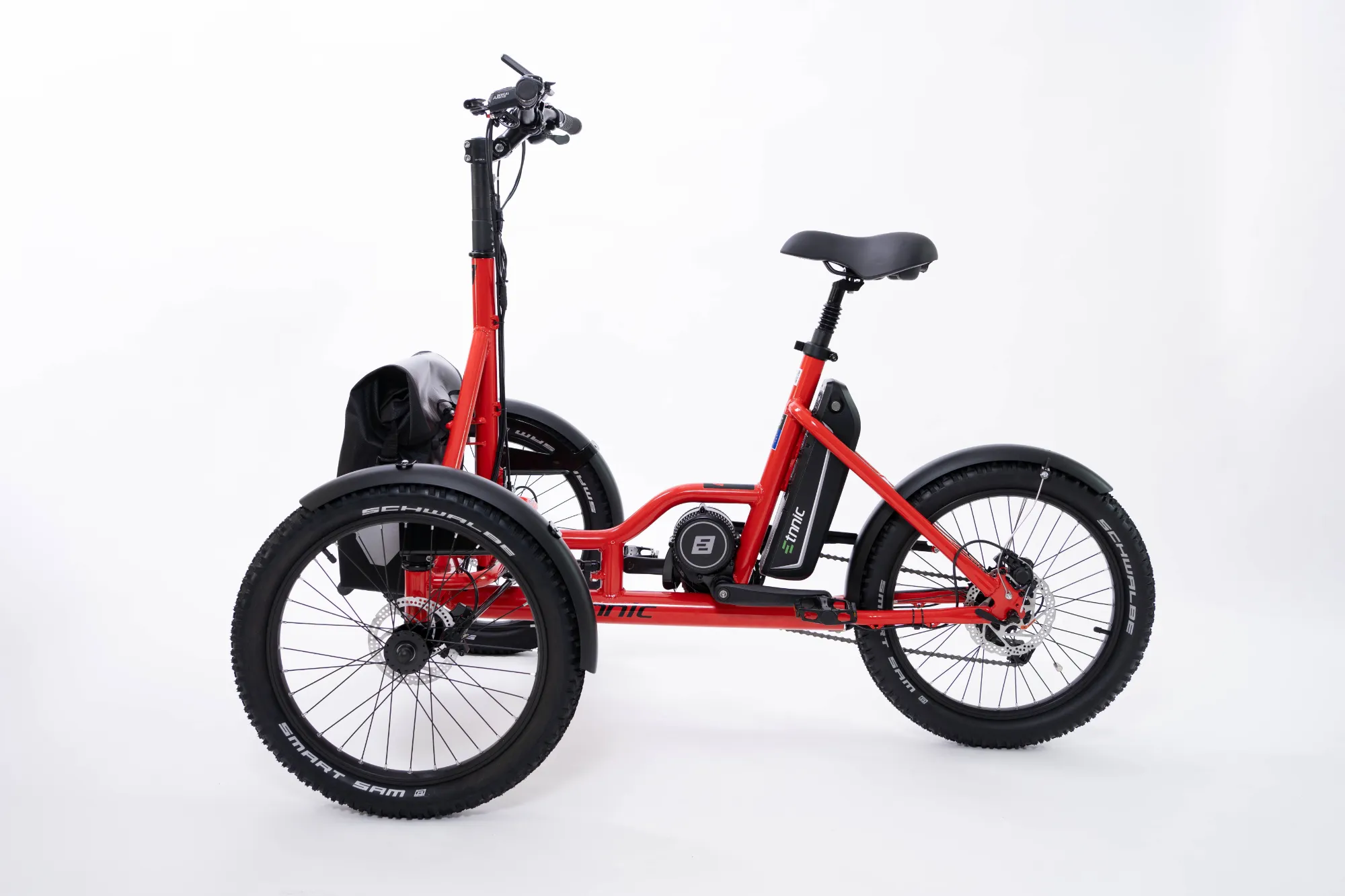 Etnnic - Adventure Trike -  Trehjulig Elcykel  (mittmotor) - 2