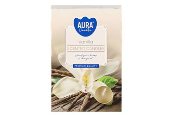 Värmeljus 6-pack Vanilj
