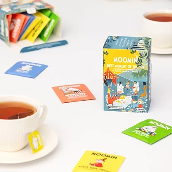 Best moment of the day - 20 Moomin tea bags, 4 diffrent flavours 
