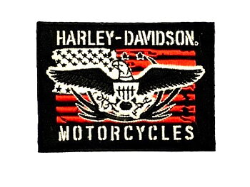 Harley Davidson Aufnäher One Nation Embroidery Badge