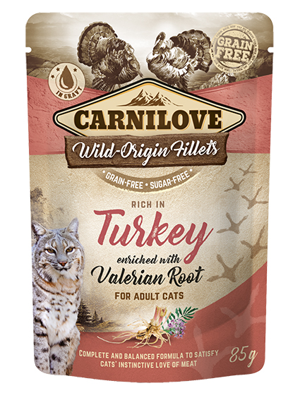 Carnilove Portionspåse Turkey with Valerian Root