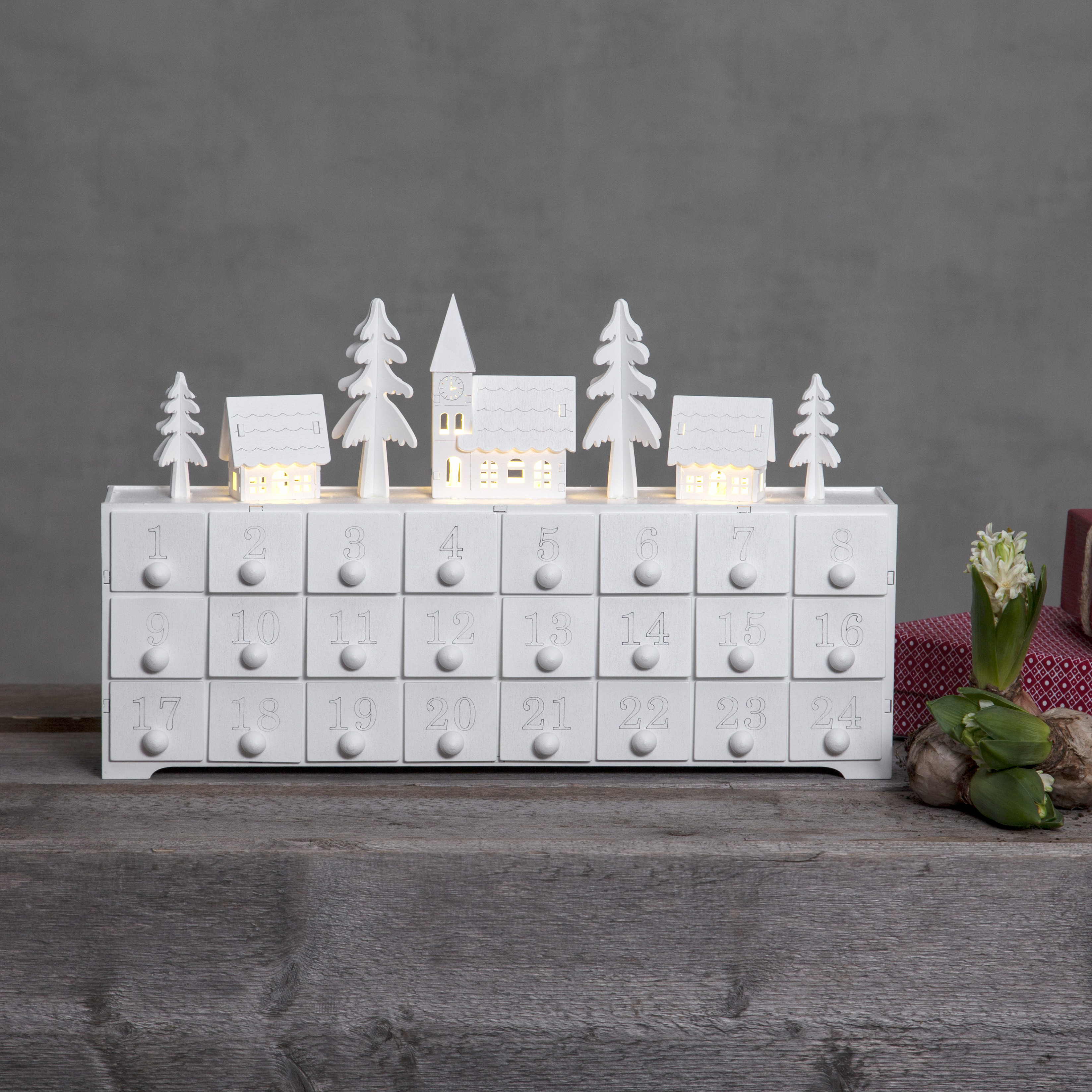 Advent calendar - Calendar with 24 boxes - 2