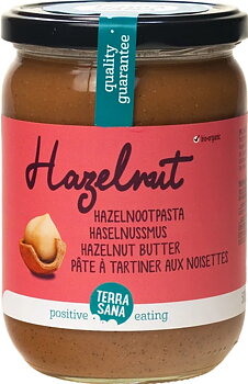 Nötsmör Hasselnöt 500g Terra Eko