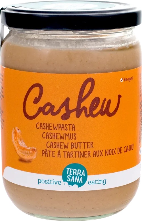 Nötsmör Cashew 500g Terra Eko