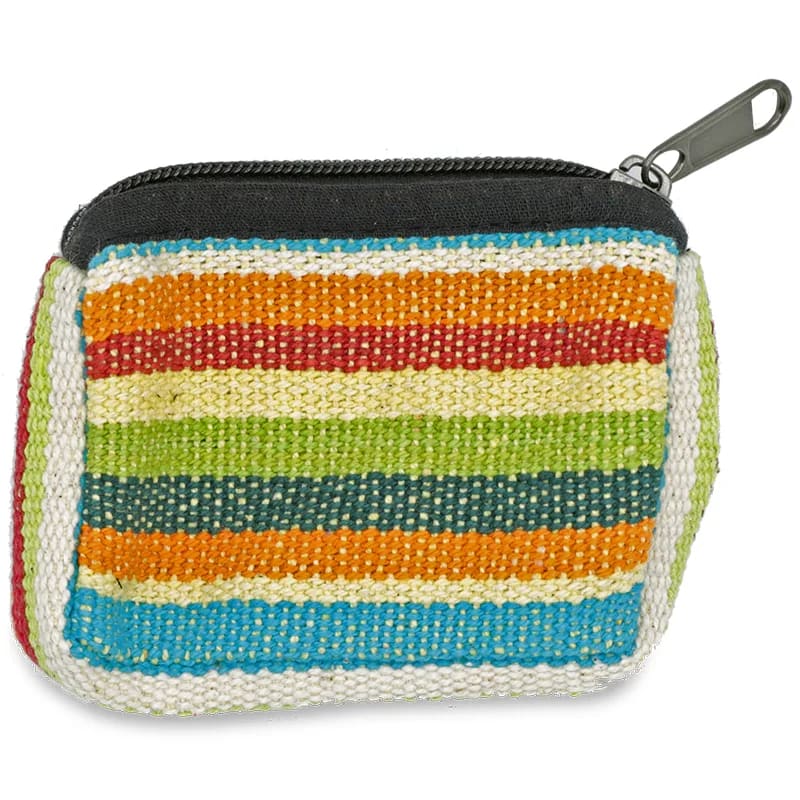 4 st. påse i blandade färger med dragkedja -- 12X9 Cm - 2