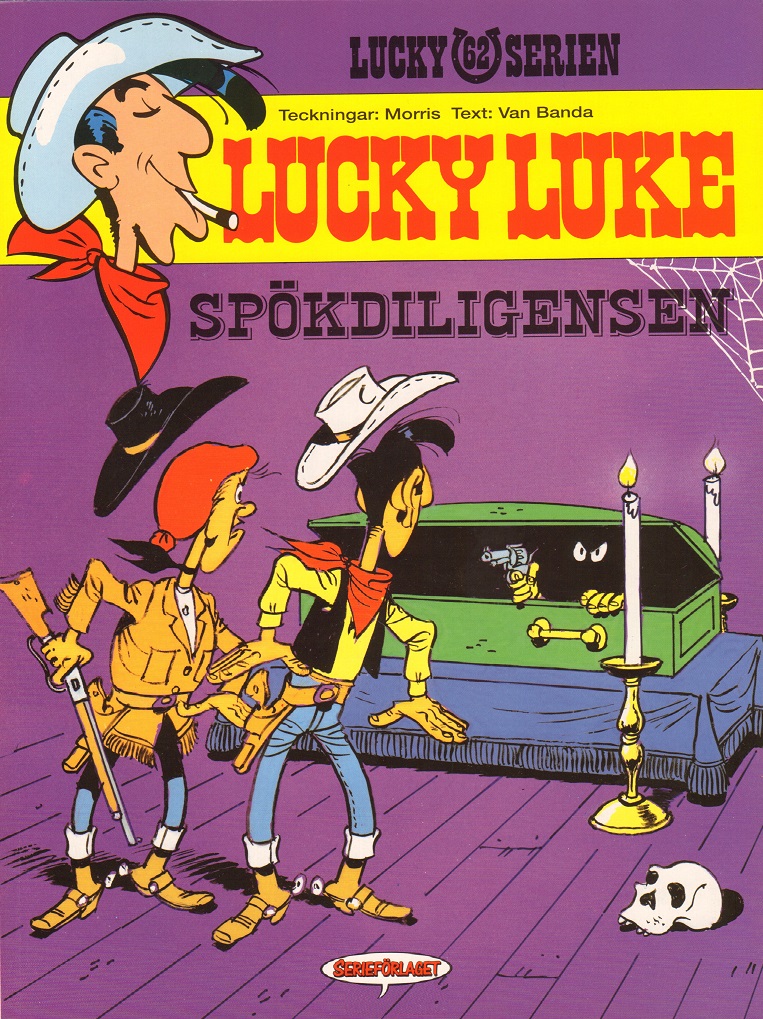 Lucky Luke 62 Spökdilligensen