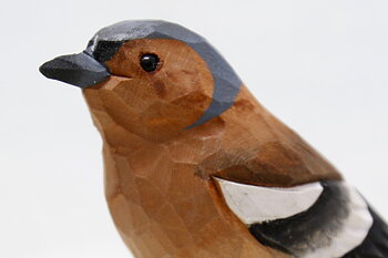 Chaffinch Wood 13x9x5 cm