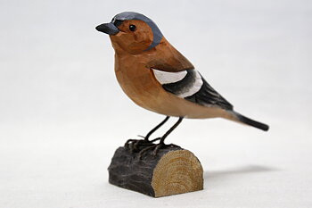 Chaffinch Wood 13x9x5 cm