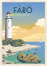 Fårö Poster 50x70 cm