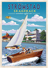 Strömstad Poster 50x70 cm