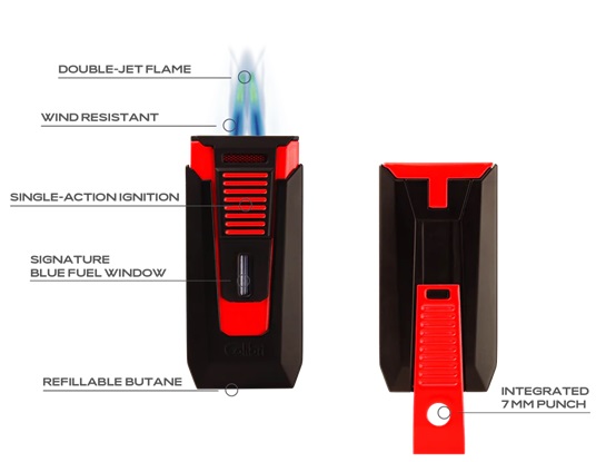 Colibri Slide II Jet Lighter - 5