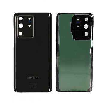 Samsung Galaxy S20 Ultra Baksida Med Tejp - Svart