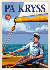På Kryss Poster 50x70 cm