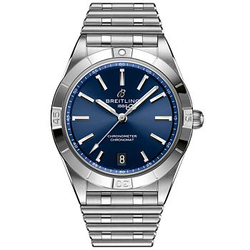 Breitling A10380101C1A1 Breitling Chronomat 36 stål blå 