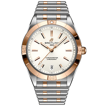 Breitling U10380101A1U1 Breitling Chronomat 36 stål och 18 K roséguld profil