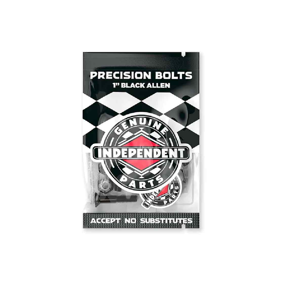 Independent - Precision Bolt 1" Black Allen (2.54cm)