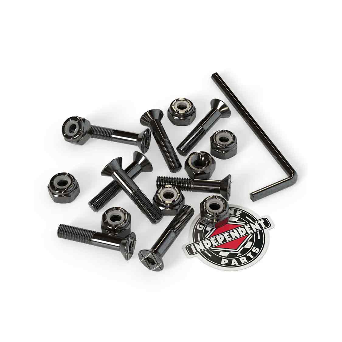 Independent - Precision Bolt 1" Black Allen (2.54cm) - 2
