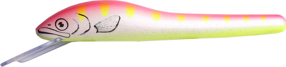 Wiggtac 140mm 27g trolling wobble that dives down to 4 meters deep