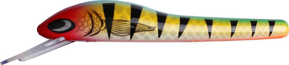 Wiggtac 140mm 27g trolling wobble that dives down to 4 meters deep