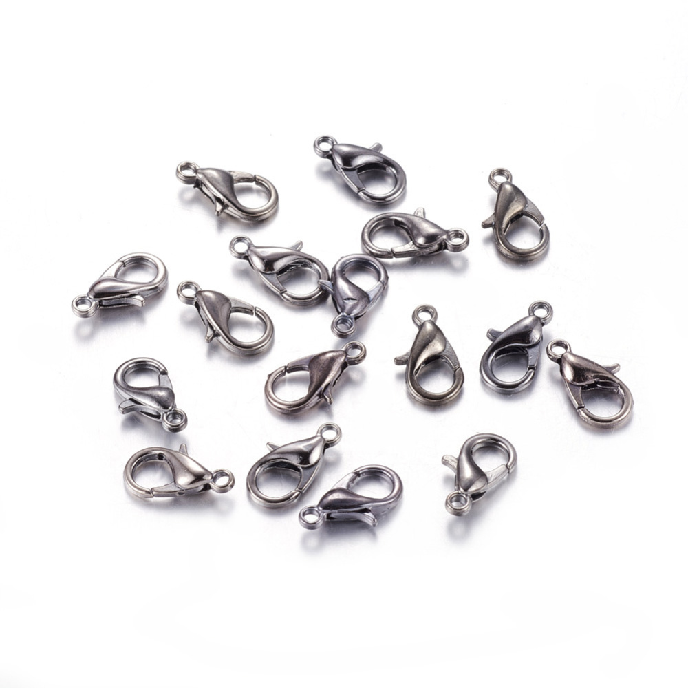Lobsterlås 14 mm svartoxid 10-pack - 2