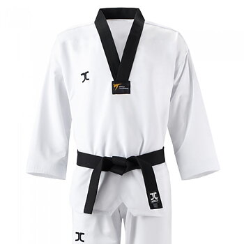 JCalicu WT Vortex Fighter I Dobok, Svartkrage, WT godkänd