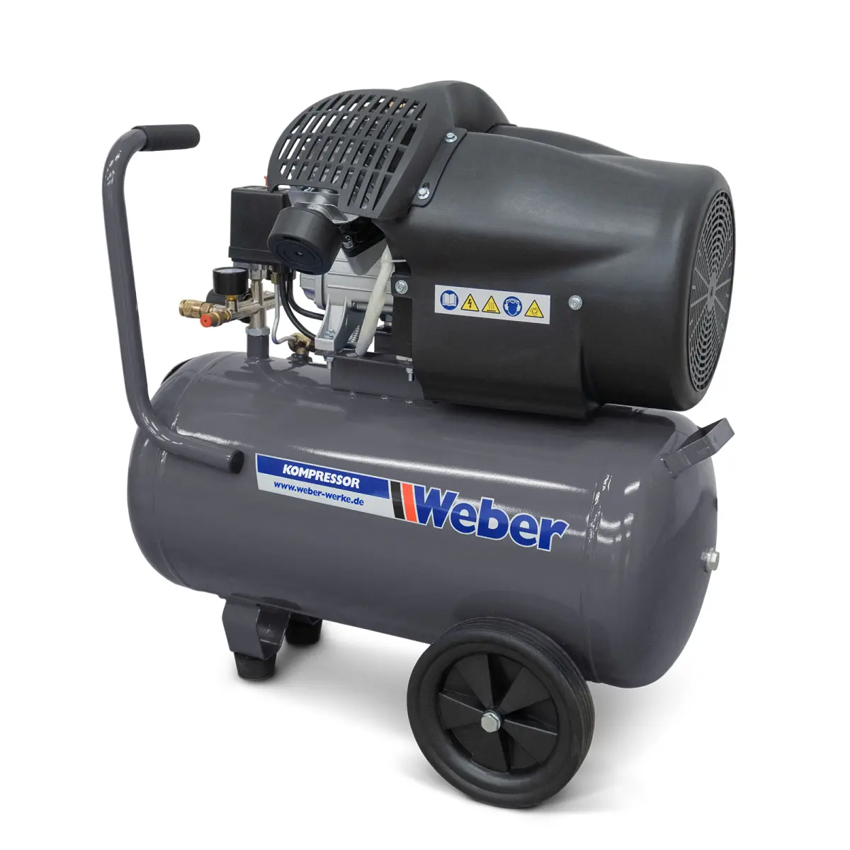 Kompressor Weber 230 V / 10bar / 50 l Tank