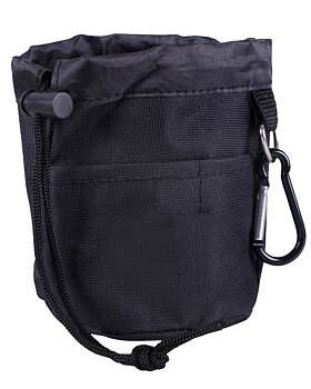 Treat Bag QHP, belt bag with drawstring, black