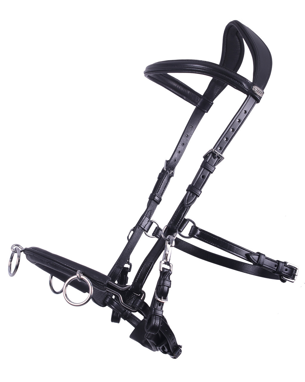 Ridkapson QHP, kedja (ponny till X-full), svart - 2