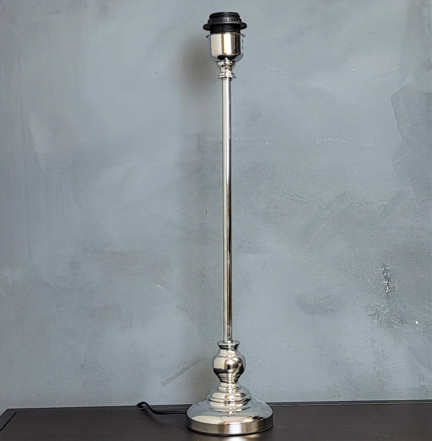 Lampfot France, silver H53